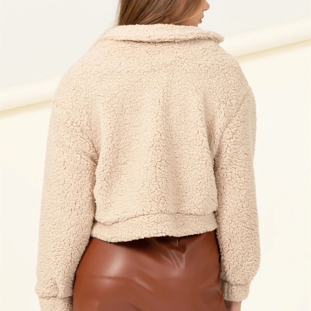 PLAY IT RIGHT TEDDY BUTTONDOWN JACKET - Picture 3 of 5